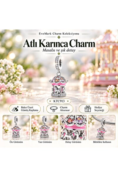 Atlı Karınca Charm KTC913