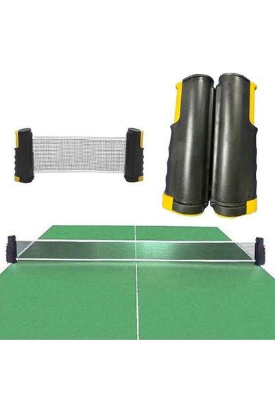QUTOOB Premium Retractable Table Tennis Net, Portable Ping Pong Net And Post ...