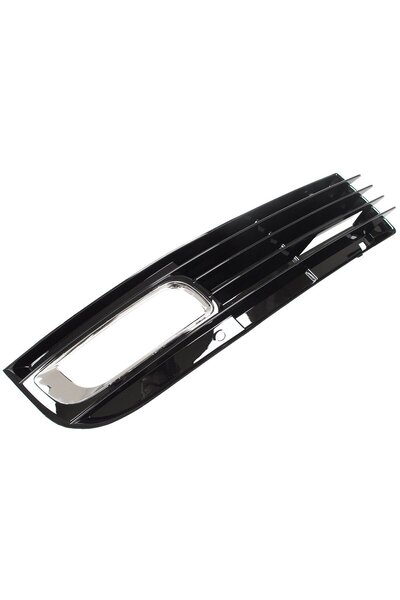 M MODECAR Audi A8 D3 FL 08-10 CU HALOGENE grilă bară de protecție NEGRU + CRO...