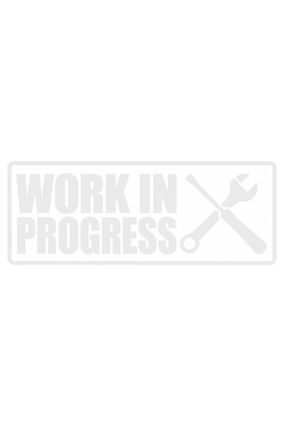 Oracal Autocolant auto „Lucrare în curs” – Service & Tuning 17cm - Alb