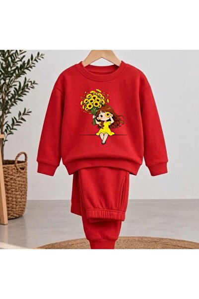 playwear Отборен суичър с принт  "Жълта Маргаритка " за момичета и момчета, с...