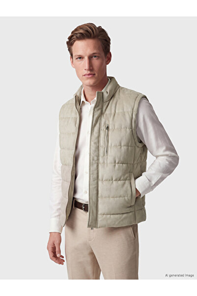LC Waikiki Nevavm with a Difference of Opinion, Southblue Beige Plain Men's I...