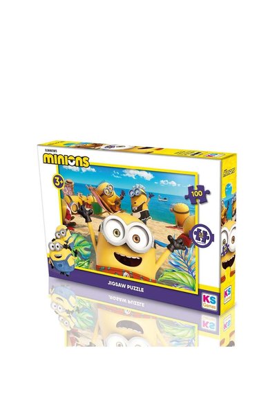 Ks Puzzle MO 714 مينيونز 100 قطعة لغز مُرخص