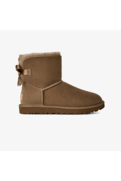 UGG W Classic Mini Bailey Bow ii Kadın Kahverengi Bot