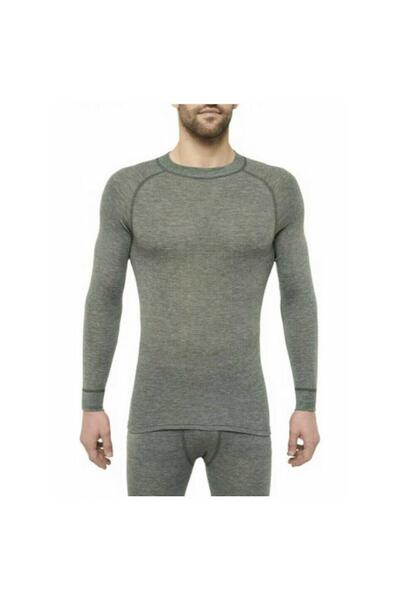 Thermowave Ισοθερμική Μπλούζα Ανδρική Merino Warm Active Forest Green XXL