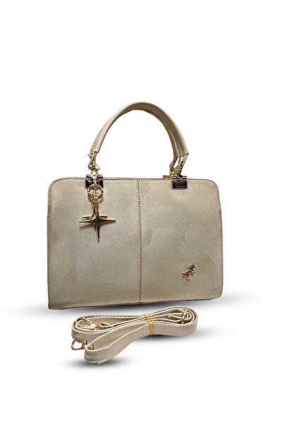 H&D COLLECTİON Suede Miami Polo Clup Women's Handbag with Accessory Gift