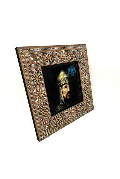 Sadrazam Tablou Levant din MDF 20x20 imprimat Sultan Alparslan KRT-149