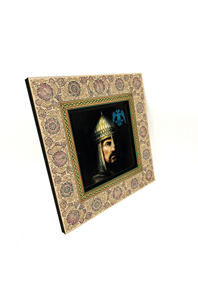 Sadrazam Tablou decorativ Sultan Alparslan imprimat pe MDF 20x20 KRT-149
