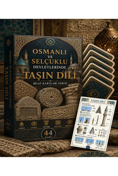 TELLGRAF Stone Language Themed Card Set in Ottoman and Seljuk Periods (10X15 ...