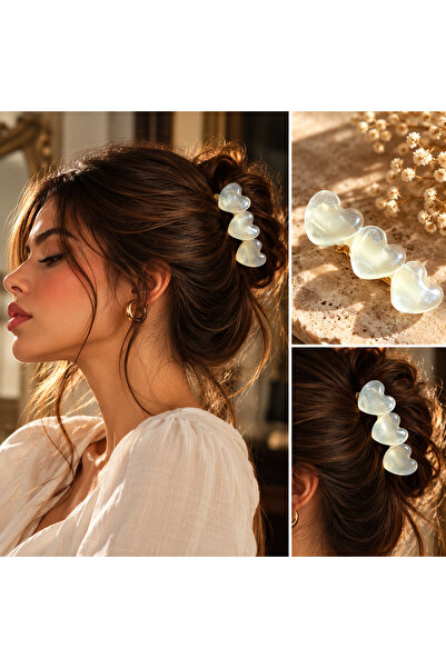 LİOR REVE ATELİER Lior Rêve Highlighter Heart Hair Clip Lior Rêve Glowing in ...