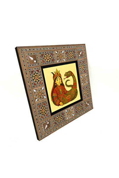 Sadrazam Шахмеран Печатана 20x20 MDF Левант Маса 1G-Ş7