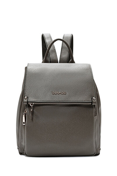 Derimod Women's Gray Casual Backpack Ab100023Sf
