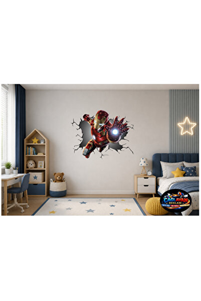 Çağlayan Reklam Autocolant de perete Iron Man – Autocolant de perete cu aspec...