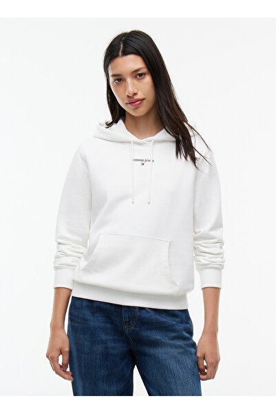 Tommy Jeans Sweatshirt, XS, Beyaz