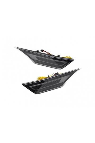 LORO Lumină de contur / semnalizator LED Honda Civic Dinamic 2 în 1 Alb / Chi...