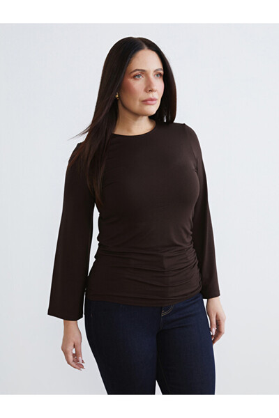 LC Waikiki I Plus Size Zero Roba Collar Gathered Body from Freezen Store