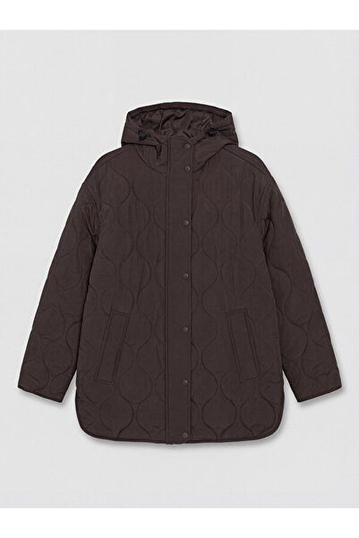 LC Waikiki Esvab • Modern & Distinctive Hooded Quilted Loose-Fit Women's Puff...