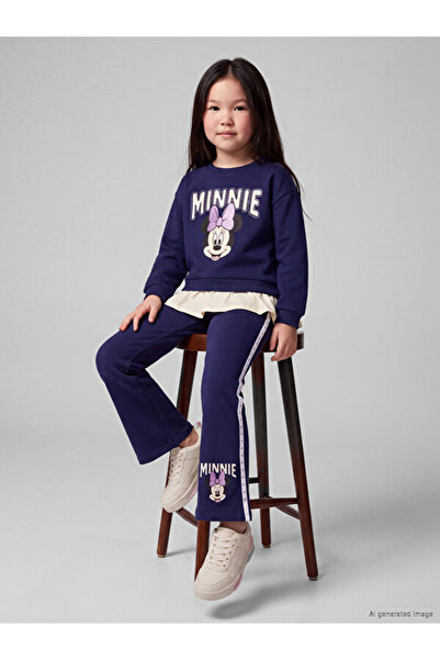 LC Waikiki Timeless Clothing & Timeless Choices Cute Mouse Print Girls' Spani...