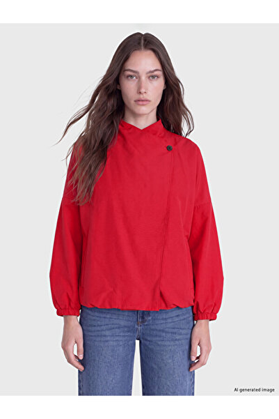 LC Waikiki I Dik Roba Collar Loose Fit Women's Raincoat from Freezen Store