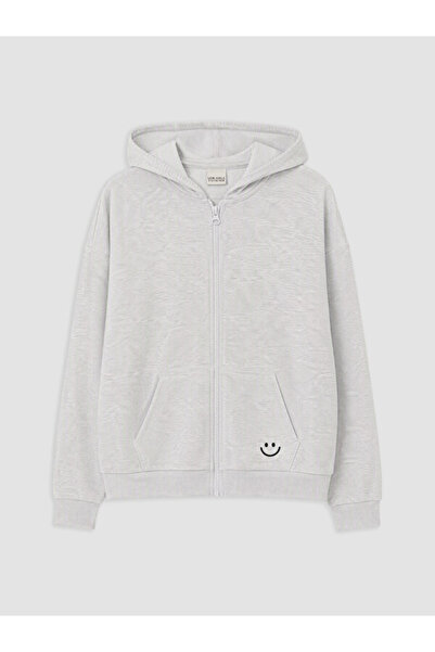 LC Waikiki Hooded Girls' Sweatshirt for Style Enthusiasts from Uzg Store
