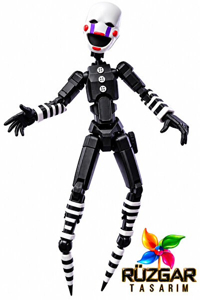Rüzgar Tasarım Fnaf Five Nights at Freddy's Puppet Eklemleri Hareketli Oyunca...