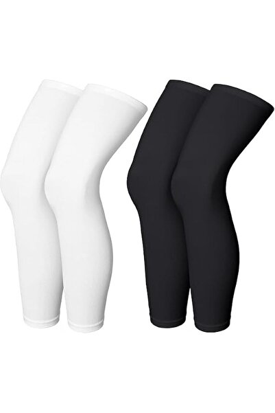GENERAL 2 Pairs Leg Compression Sleeves for Men and Women, Full Length Knee S...