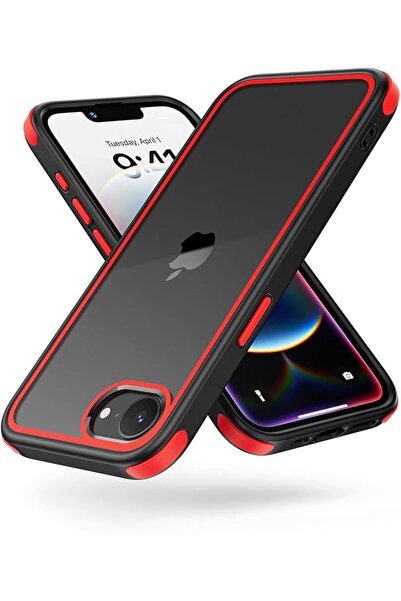 GENERAL MobNano Compatible with iPhone 16e, Ultra Thin Hybrid Case, Soft TPU ...