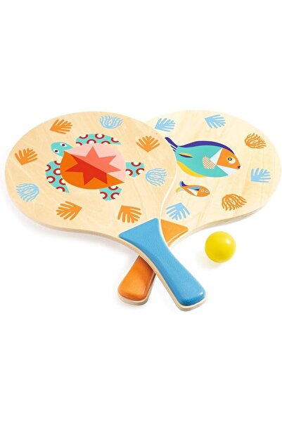 djeco Sea Racket Set With Ball