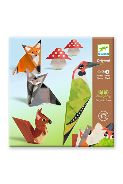 djeco Creative origami game Forest Animals,