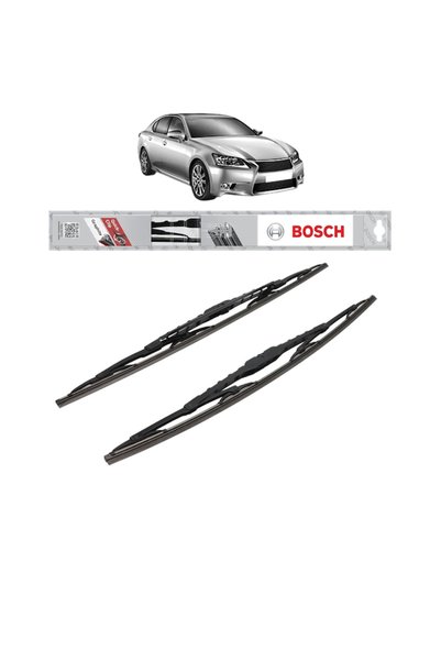 Bosch Set de 2 ștergătoare pentru LEXUS GS (L1) din 2011-2018, Tip Standard C...