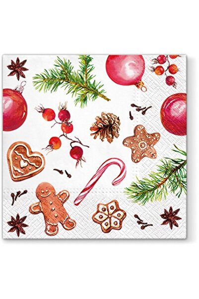 DecoDepot Table napkins, 33x33 cm, Homemade Sweets