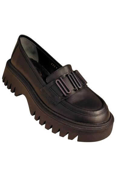 NISH N-2751 Genuine Leather Women's Moccasin Loafer Shoes