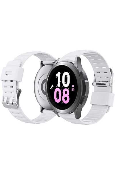 OEM Curea din silicon ondulată, compatibilă cu smartwatch-ul Samsung Galaxy W...
