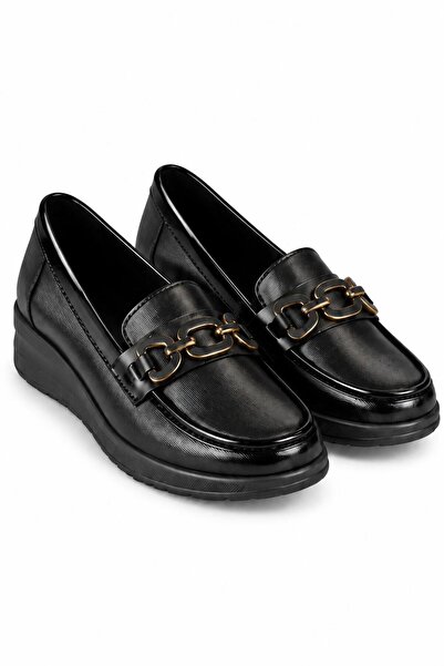 Solo Bag Women's Daily Chain Detailed Stylish Comfortable Wedge Heeled Mother...