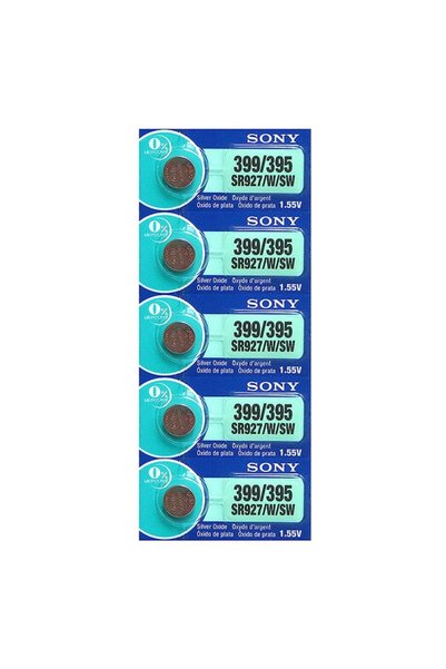 Sony Set de 5 baterii 395/399/SR927SW