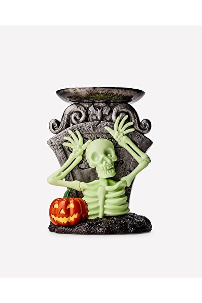 Bath & Body Works Glow-in-the-Dark Skeleton Boo! Büyük Mumluk