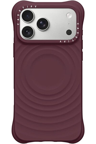 Casetify iPhone 18 Pro Max The Ripple Case | MagSafe Compatible, 6.6-Ft Drop Protection, Premium Soft-Touch Silicone, Anti-Static Coating, Raised Screen & Camera Edges, Slim Grip - Fig Purple