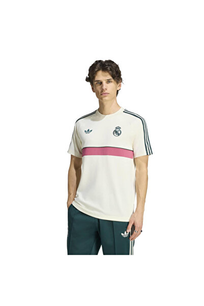 adidas Kg2973-E Real Madrid Og2 Tee Men's T-Shirt Beige