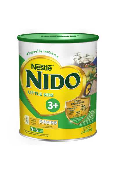 Nestle Nido Little Kids 3+ Growing Up Milk For Toddlers 3-5 Years 400 g