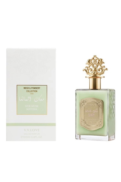 V.V LOVE Nur Musk Matcha Άρωμα 100 ml – Unisex, Eau de Parfum, Άρωμα Μάτσα, Μ...