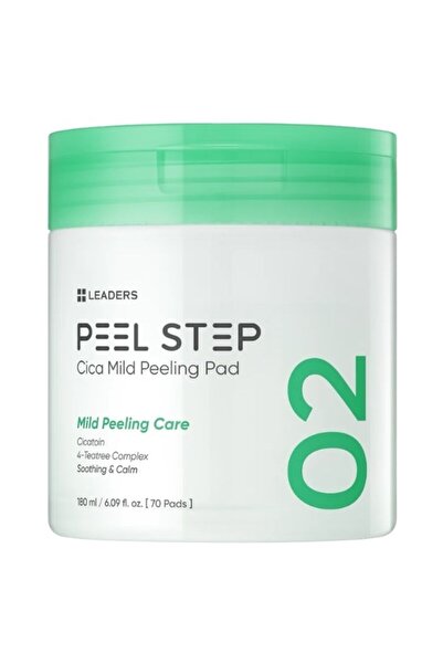 Leaders Peel Step Cica Mild Peeling Pad | Onarıcı & Yatıştırıcı Tonikli Ped |...
