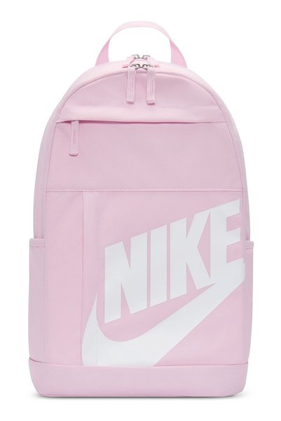 Nike Rucsac unisex cu imprimeu logo supradimensionat Element - 21 L, Alb, Roz...
