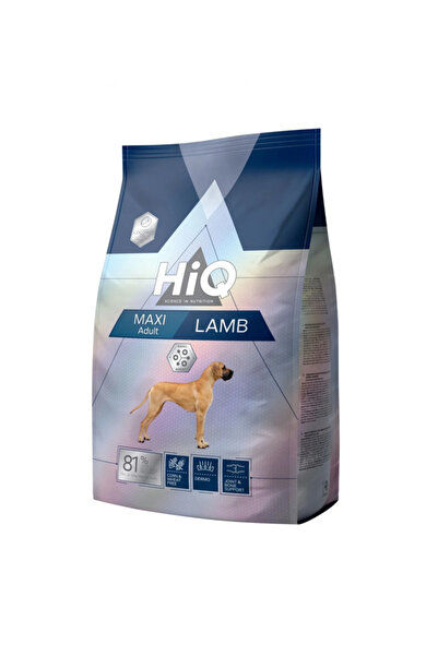 Hİ-Q Hrana uscata pentru caini adult de talie mare cu carne de miel, HiQ Maxi...