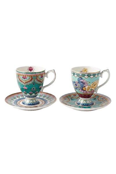 Lucky Art Linnie Bone 2-Piece Coffee Cup Set 120 ml