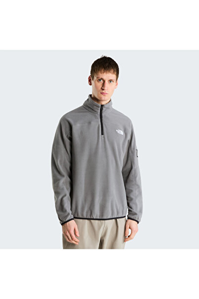THE NORTH FACE F0A8J8P0UZ1-R M Mountaın Athletıcs Glacier 1-4 Zip FL سترة رجا...