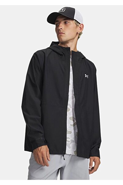 Under Armour Black 6009583 m Cloudstrike Jacket Men's Raincoat