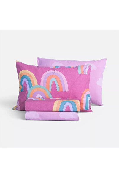 Nef Nef Homeware Σετ Παιδικών Σεντονιών Ουράνιο Τόξο Νεφ-Νεφ Οικιακά Είδη Μον...