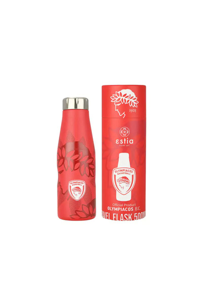 Estia Home Art Ανοξείδωτο Θερμός Ολυμπιακός Α.Ε. (2024) 500ml Εστία
