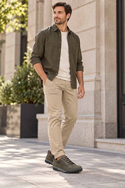 Dockers Men's Khaki Casual Outdoor Shoes Comfortable Sole City and Nature Wal...