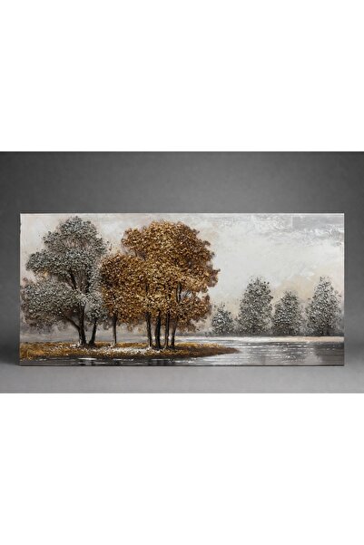 Magic Time Tablou Reliefat 3D Pictat cu Peisaj Forestier - Tirion